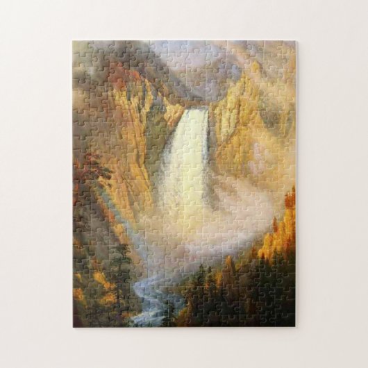Yellowstone fällt Puzzlespiel Puzzle (Vertikal)