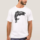 Yellowstone-Fischen T-Shirt (Vorderseite)