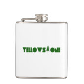 Yellowstone Flachmann (Vorderseite)