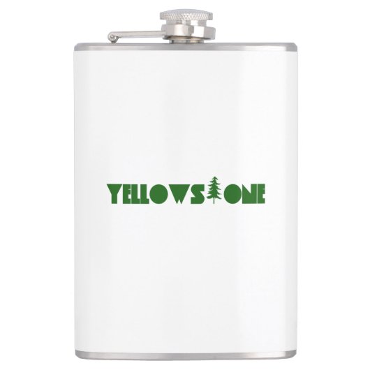 Yellowstone Flachmann (Vorderseite)