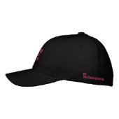 Yellowstone Fliegenfischerei bestickte Baseballkap Baseballkappe (Links)