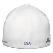 Yellowstone Fliegenfischerei bestickte Baseballkap Bestickte Baseballkappe (Rückseite)