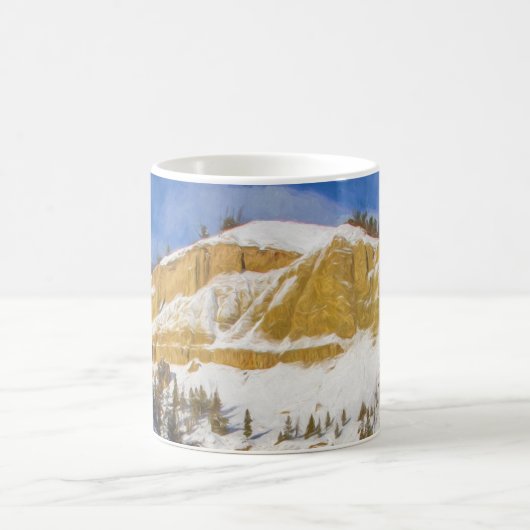 Yellowstone-Fluss Kaffeetasse (Mittel)