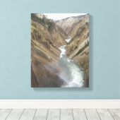 Yellowstone-Fluss Leinwanddruck (Insitu (Holzboden))
