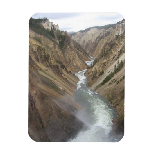 Yellowstone-Fluss Magnet (Vertikal)