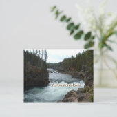 Yellowstone Fluss Postcard Postkarte (Stehend Vorderseite)