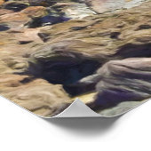 Yellowstone-Fluss Poster (Ecke)