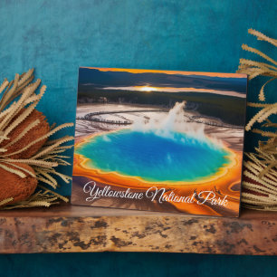 Yellowstone Fotoplatte