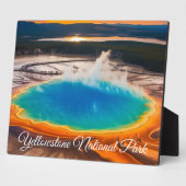 Yellowstone Fotoplatte (Seite)