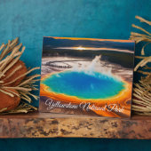 Yellowstone Fotoplatte (Seite)