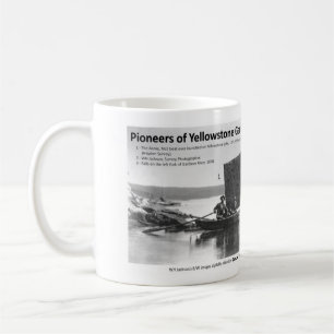 Yellowstone-Geologie geht mit I - Boot/Fällen Kaffeetasse