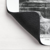 Yellowstone-Geologie geht mit II - heiße Quellen Mousepad (Ecke)