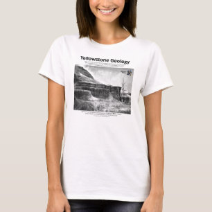 Yellowstone-Geologie geht mit II - heiße Quellen T-Shirt