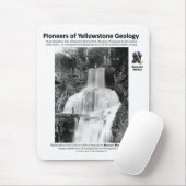 Yellowstone-Geologie geht mit III - Gardner Fälle Mousepad (Mit Mouse)