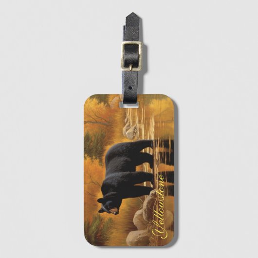 Yellowstone Gepäckträger Gepäckanhänger (Vorderseite Vertikal)