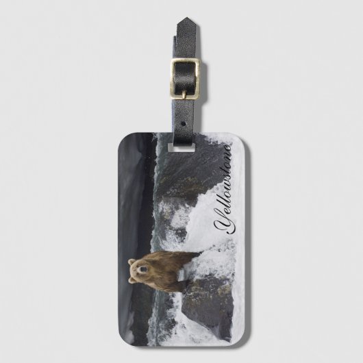 Yellowstone Gepäckträger Gepäckanhänger (Vorderseite Vertikal)