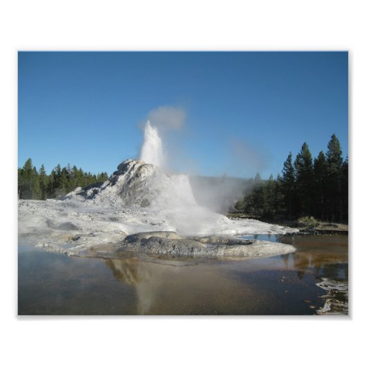 Yellowstone Geyser Fotodruck (Vorne)