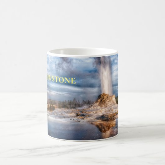 Yellowstone Geyser-Tasse Kaffeetasse (Mittel)