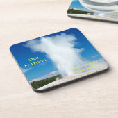 Yellowstone Geyser Untersetzer Set (Linke Seite)