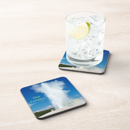 Yellowstone Geyser Untersetzer Set (Rechte Seite)