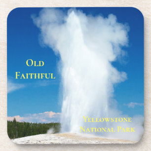 Yellowstone Geyser Untersetzer Set