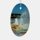 Yellowstone-Geysire Keramikornament (Rechts)
