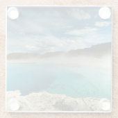 Yellowstone Glasuntersetzer (Rückseite)