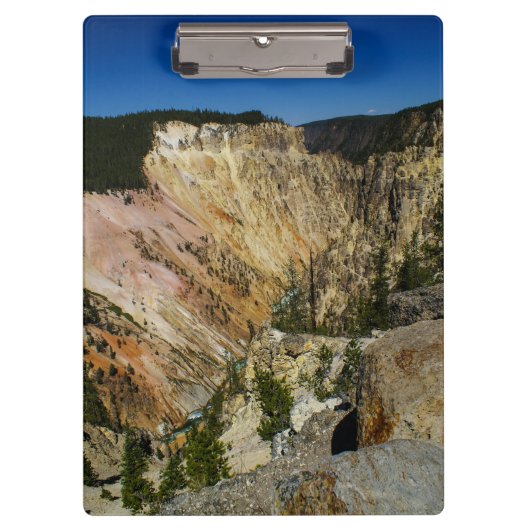 Yellowstone Grand Canyon Klemmbrett (Vorderseite)