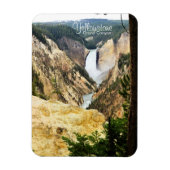 Yellowstone Grand Canyon Magnet (Vertikal)