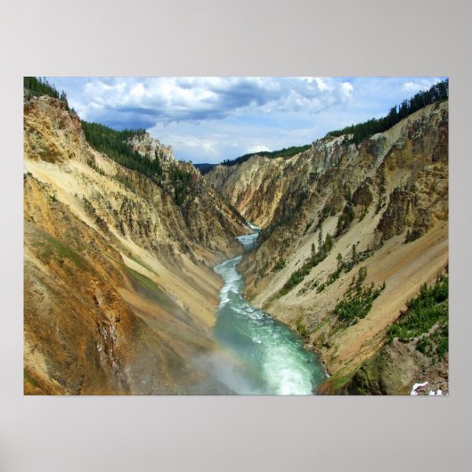 Yellowstone Grand Canyon Poster (Vorne)