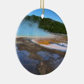 Yellowstone Grand Prisma Spring Keramik Ornament (Rechts)