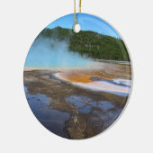 Yellowstone Grand Prisma Spring Keramik Ornament (Links)