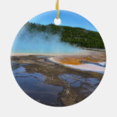 Yellowstone Grand Prisma Spring Keramik Ornament (Hinten)