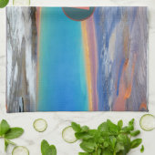 Yellowstone Grand Prismatic Hot Spring - Anpassen Geschirrtuch (Gefaltet)