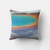 Yellowstone Grand Prismatic Hot Spring - Anpassen Kissen (Rückseite)