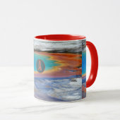 Yellowstone Grand Prismatic Hot Spring - Anpassen Tasse (VorderseiteRechts)