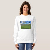 Yellowstone Green Valley Foto National Park Sweatshirt (Vorne ganz)