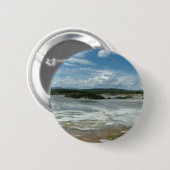 Yellowstone heiße Erde, Geyser Button (Vorne & Hinten)