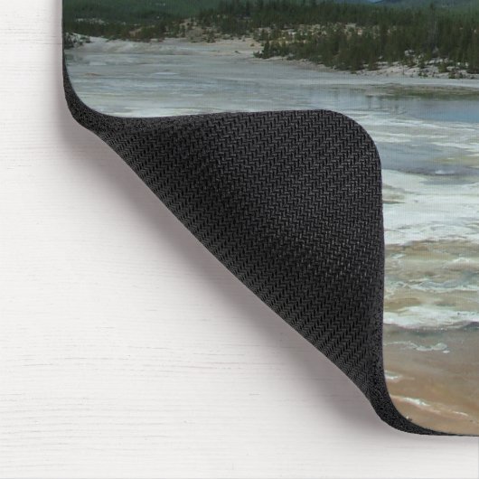 Yellowstone heiße Erde, Geyser Mousepad (Ecke)