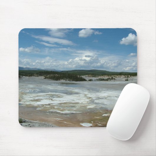 Yellowstone heiße Erde, Geyser Mousepad (Mit Mouse)