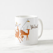Yellowstone Hirsche Tasse (VorderseiteRechts)