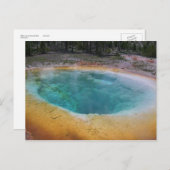 Yellowstone Hot Spring Postkarte (Vorne/Hinten)
