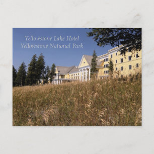 Yellowstone Hotel Postcard Postkarte