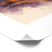 Yellowstone in Flammen,  Poster (Ecke)