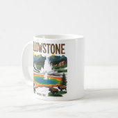 Yellowstone Kaffeetasse (Vorderseite Links)