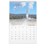 Yellowstone-Kalender 2025 mit Bibelversen Kalender (Jan 2026)