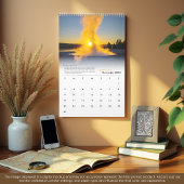 Yellowstone-Kalender 2025 mit Bibelversen Kalender