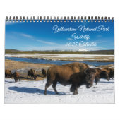 Yellowstone Kalender der wild lebenden Tierarten (Titelbild)