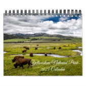 Yellowstone-Kalender Kalender (Titelbild)