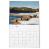 Yellowstone-Kalender Kalender (Mär 2027)